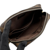 ルイ・ヴィトン LOUIS VUITTON ポシェット・ピエ・マカオ N61739 ブラウン ダミエ/レザー メンズ セカンドバッグ