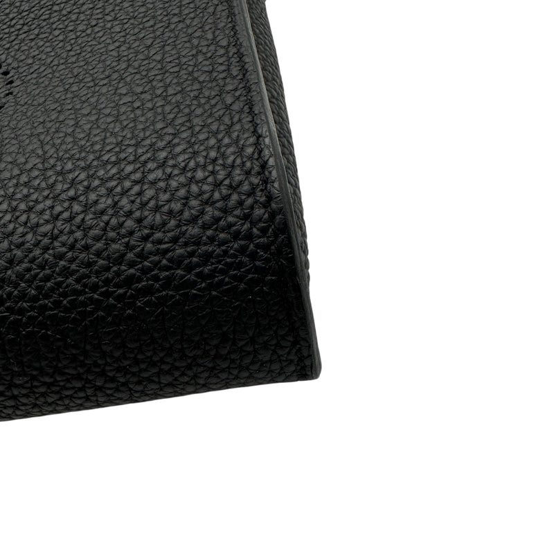 エルメス HERMES ヴィドポッシュ W刻印 ブラック シルバー金具 トゴ