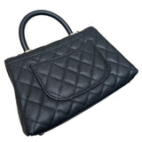 シャネル CHANEL ココハンドルXS A92990 ブラック シルバー金具 キャビアスキン レディース ハンドバッグ