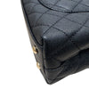 シャネル CHANEL ココハンドルXS A92990 ブラック シルバー金具 キャビアスキン レディース ハンドバッグ