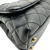 シャネル CHANEL ココハンドルXXS AS2215 31番台 ブラック ゴールド金具 キャビアスキン レディース ハンドバッグ