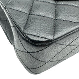 シャネル CHANEL マトラッセ25 A01112 21番台 ブラック ゴールド金具 キャビアスキン レディース ショルダーバッグ
