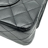 シャネル CHANEL マトラッセ25 A01112 21番台 ブラック ゴールド金具 キャビアスキン レディース ショルダーバッグ