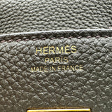 エルメス HERMES バーキン25 Y刻 ヴェールグリス ゴールド金具 トゴ レディース ハンドバッグ