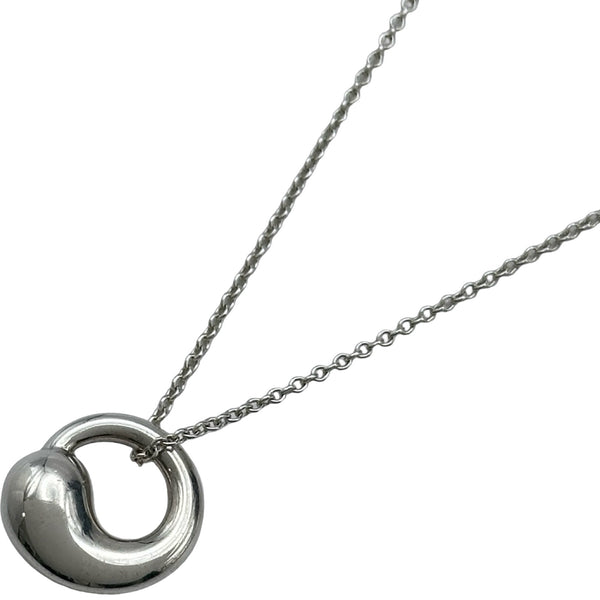 【ラージサイズ・希少】ティファニー　エターナル　サークル　ネックレス　シルバー ティファニー TIFFANY＆CO エターナルサークルネックレス シルバー 925