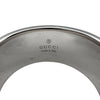 グッチ GUCCI アイコンワイドリング ホワイトゴールド 750 ジュエリー