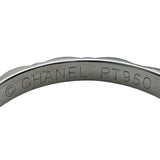 シャネル CHANEL マトラッセリング プラチナ PT950 3Pダイヤモンド ジュエリー