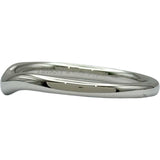 ティファニー TIFFANY＆CO カーブドリング プラチナ Pt950 ダイヤモンド ジュエリー
