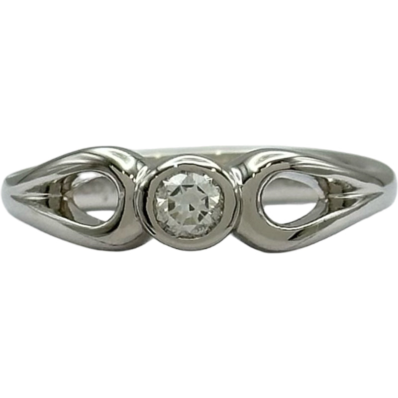 ティファニー TIFFANY＆CO ダブルオープンティアドロップリング