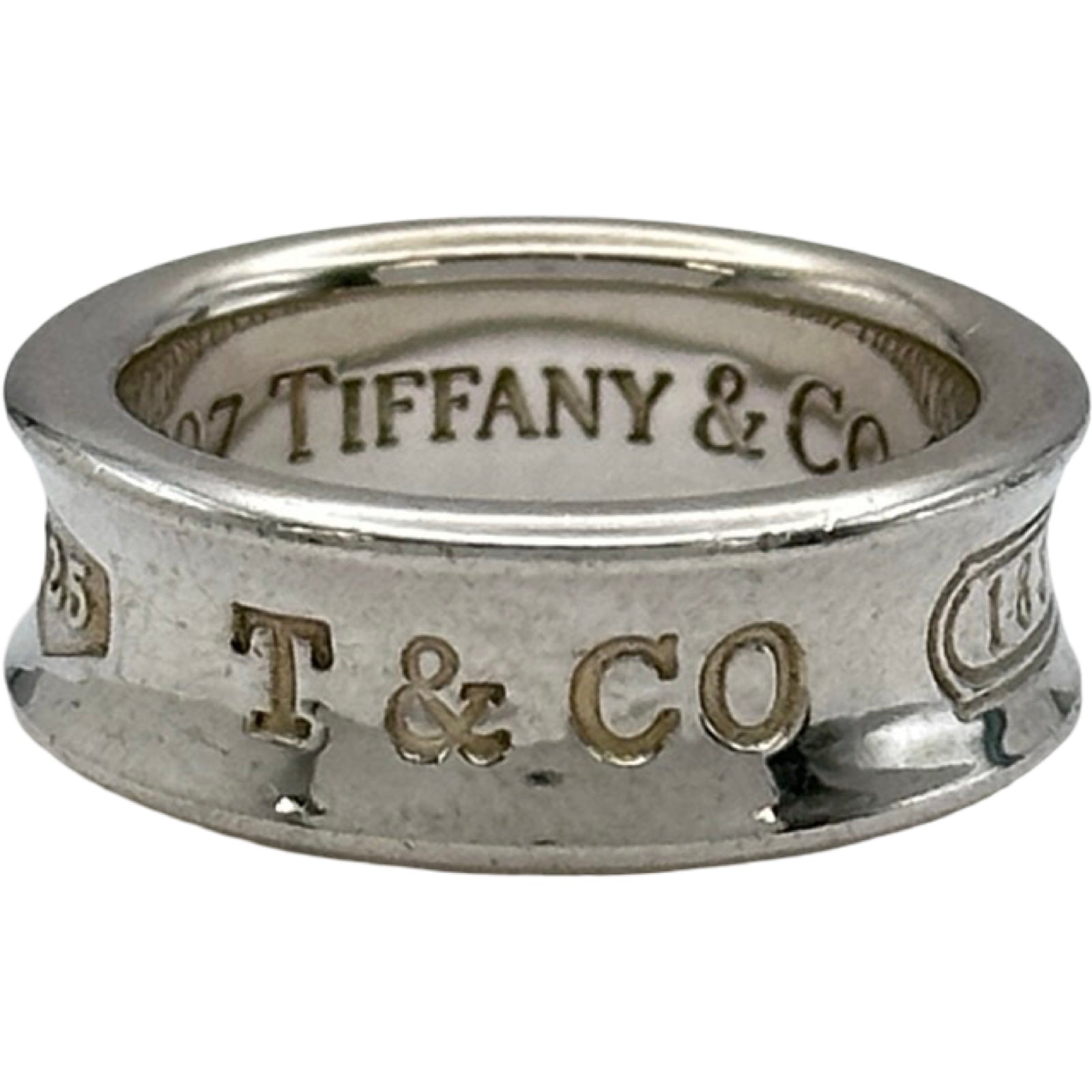 最初期 1837-1853年 Tiffany & CO シルバー 925 銀 ティファニー TIFFANY＆CO 1837ナローリング シルバー 925 ジュエリー
