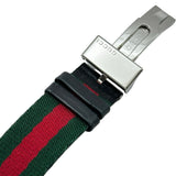 グッチ GUCCI メンズウォッチ 5200M.1 グリーン/レッド ステンレススチール クオーツ ユニセックス 腕時計