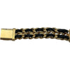 シャネル CHANEL プルミエール M H0001 ブラック ゴールドメッキ クオーツ レディース 腕時計