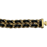 シャネル CHANEL プルミエール M H0001 ブラック ゴールドメッキ クオーツ レディース 腕時計
