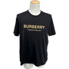 バーバリー BURBERRY ロゴプリント半袖Tシャツ 8104248 ブラック コットン メンズ 半袖Ｔシャツ