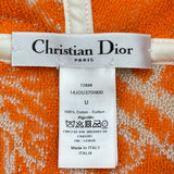 クリスチャン・ディオール Christian Dior トワルドゥジュイコットンポンチョ 14JOU370I900 オレンジ コットン レディース その他アウター