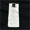 フェンディ FENDI FF総柄エンボス半袖Tシャツ FY0936 ブラック コットン メンズ 半袖Ｔシャツ