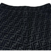 フェンディ FENDI FF総柄エンボスショートパンツ FB0689 ブラック コットン メンズ ショートパンツ