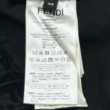 フェンディ FENDI FF総柄エンボスショートパンツ FB0689 ブラック コットン メンズ ショートパンツ