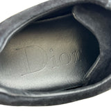 クリスチャン・ディオール Christian Dior スエードローカットスニーカー ブラック スエード レディース スニーカー