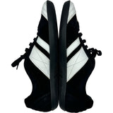 クリスチャン・ディオール Christian Dior スエードローカットスニーカー ブラック スエード レディース スニーカー