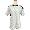 ルイ・ヴィトン LOUIS VUITTON モノグラム総柄プリントTシャツ FKTS23 ホワイト コットン レディース 半袖Ｔシャツ