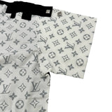 ルイ・ヴィトン LOUIS VUITTON モノグラム総柄プリントTシャツ FKTS23 ホワイト コットン レディース 半袖Ｔシャツ