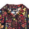 グッチ GUCCI 総柄シルクシャツ ブラック シルク レディース 半袖シャツ