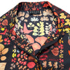 グッチ GUCCI 総柄シルクシャツ ブラック シルク レディース 半袖シャツ