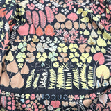 グッチ GUCCI 総柄シルクシャツ ブラック シルク レディース 半袖シャツ