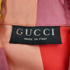 グッチ GUCCI 総柄シルクノースリーブシャツ オレンジ シルク レディース その他トップス