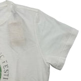 サンローラン SAINT LAURENT ロゴプリントTシャツ 917047 ホワイト コットン メンズ 半袖Ｔシャツ