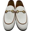 グッチ GUCCI ホースビットキャンバスローファー 430088 アイボリー キャンバス メンズ ローファー