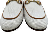 グッチ GUCCI ホースビットキャンバスローファー 430088 アイボリー キャンバス メンズ ローファー