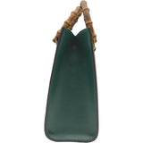 グッチ GUCCI ダイアナ ミディアムトートバッグ 702721 グリーン レザー レディース ハンドバッグ ショルダーバッグ