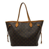 ルイ・ヴィトン LOUIS VUITTON ネヴァーフルMM M40156 ブラウン モノグラム/レザー レディース トートバッグ