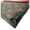 ルイ・ヴィトン LOUIS VUITTON サン・プラシード M43713 ブラウン/レッド モノグラム/レザー レディース ショルダーバッグ