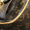ルイ・ヴィトン LOUIS VUITTON ハドソンGM M40045 ブラウン ゴールド金具 モノグラム レディース ショルダーバッグ
