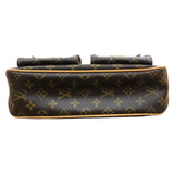 ルイ・ヴィトン LOUIS VUITTON ハドソンGM M40045 ブラウン ゴールド金具 モノグラム レディース ショルダーバッグ