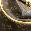 ルイ・ヴィトン LOUIS VUITTON ハドソンGM M40045 ブラウン ゴールド金具 モノグラム レディース ショルダーバッグ