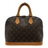 ルイ・ヴィトン LOUIS VUITTON アルマ M51130 ブラウン モノグラム/レザー レディース ハンドバッグ