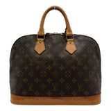ルイ・ヴィトン LOUIS VUITTON アルマ M51130 ブラウン モノグラム/レザー レディース ハンドバッグ