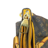 ルイ・ヴィトン LOUIS VUITTON パラス M40929 ブラウン/イエロー モノグラム・キャンバス レディース ショルダーバッグ