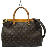 ルイ・ヴィトン LOUIS VUITTON パラス M40929 ブラウン/イエロー モノグラム・キャンバス レディース ショルダーバッグ