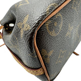 ルイ・ヴィトン LOUIS VUITTON ナノ・ノエ M41346 ブラウン モノグラム/レザー レディース ショルダーバッグ