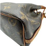 ルイ・ヴィトン LOUIS VUITTON ナノ・ノエ M41346 ブラウン モノグラム/レザー レディース ショルダーバッグ