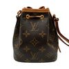 ルイ・ヴィトン LOUIS VUITTON ナノ・ノエ M41346 ブラウン モノグラム/レザー レディース ショルダーバッグ