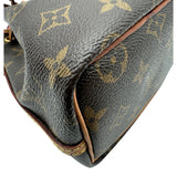 ルイ・ヴィトン LOUIS VUITTON ナノ・ノエ M41346 ブラウン モノグラム/レザー レディース ショルダーバッグ