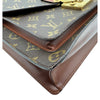 ルイ・ヴィトン LOUIS VUITTON モンソー27 M51185 ブラウン モノグラム/レザー レディース ショルダーバッグ