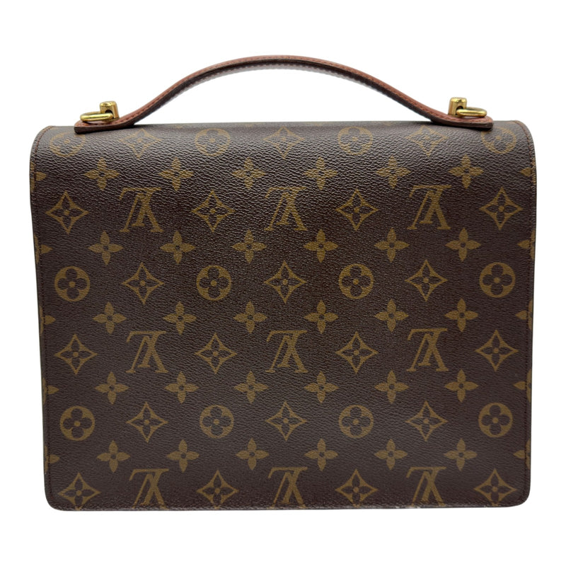 ルイ・ヴィトン LOUIS VUITTON モンソー27 M51185 ブラウン モノグラム