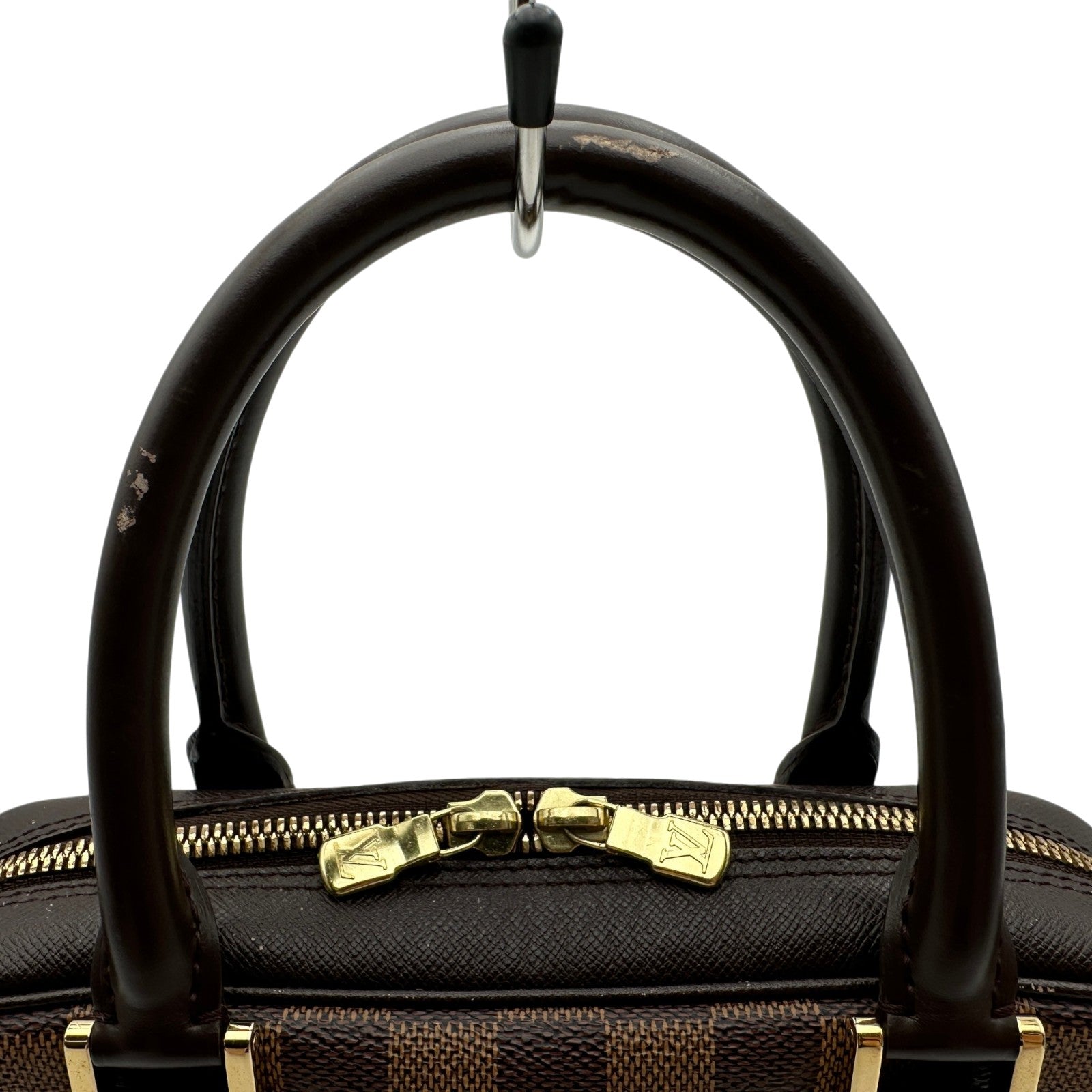 ルイ・ヴィトン LOUIS VUITTON ブレラ N51150 ブラウン ダミエ/レザー
